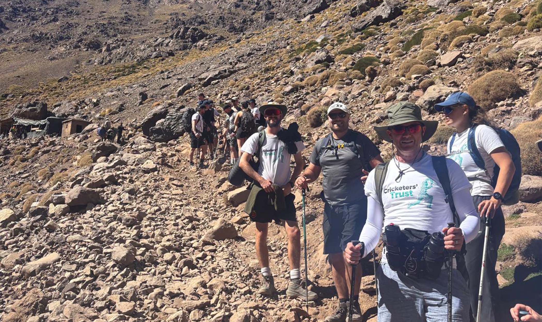 Trust hikers complete epic Toubkal Trek